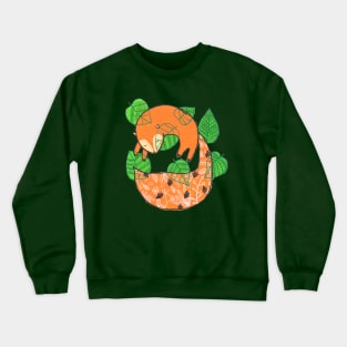 Fox Asleep Crewneck Sweatshirt